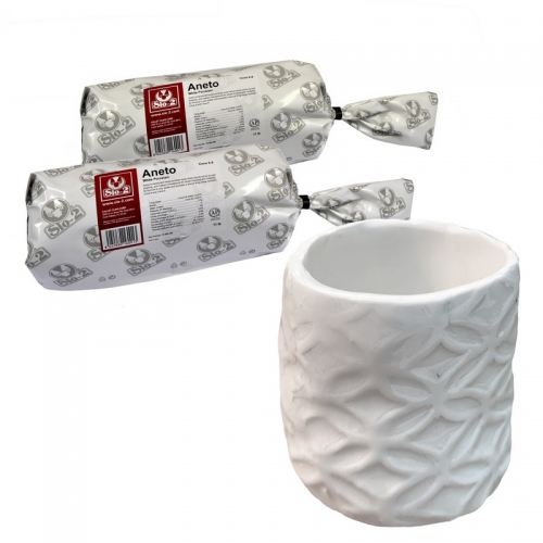 SIO-2® ANETO - White Porcelain, 22 lb (2 boxes)
